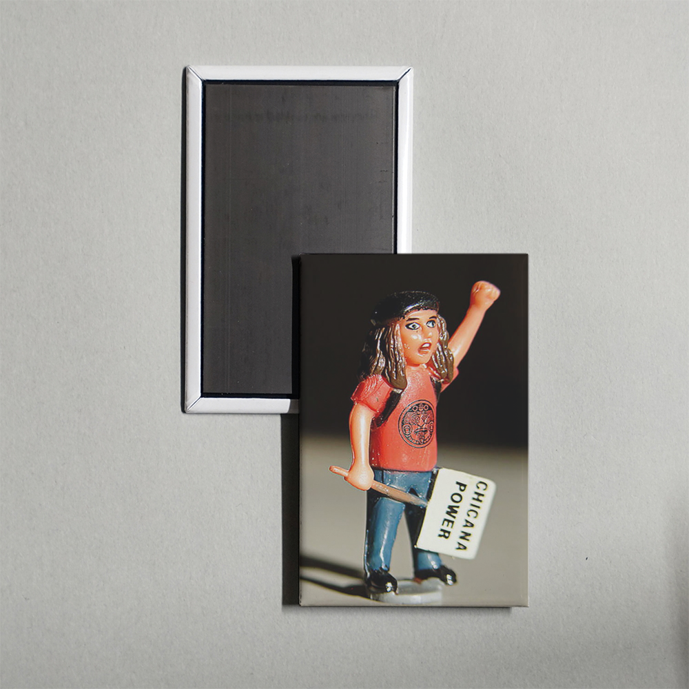 Chicana Mini Movie Fridge Magnet