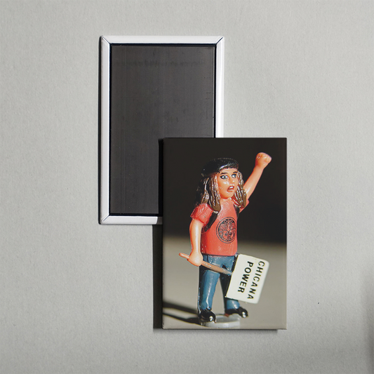 Chicana Mini Movie Fridge Magnet