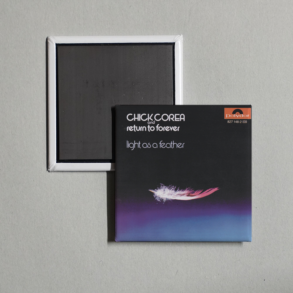 Chick Corea - Light As A Feather Album Cover Fridge Magnet