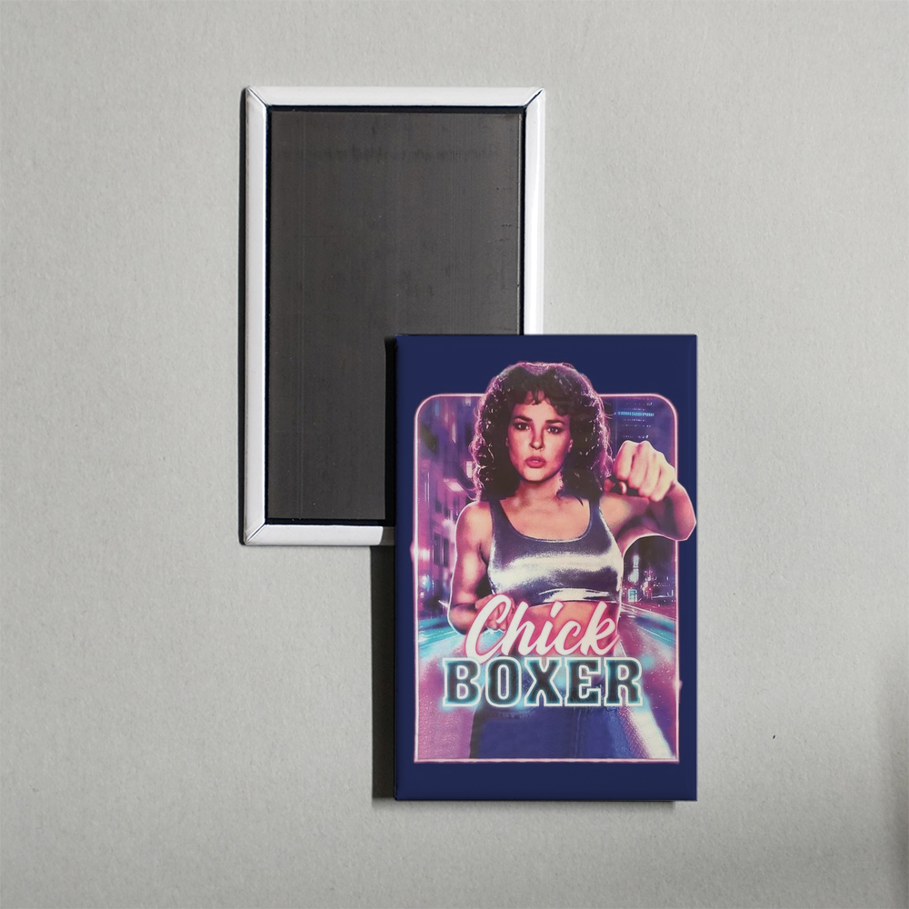 Chickboxer Mini Movie Fridge Magnet