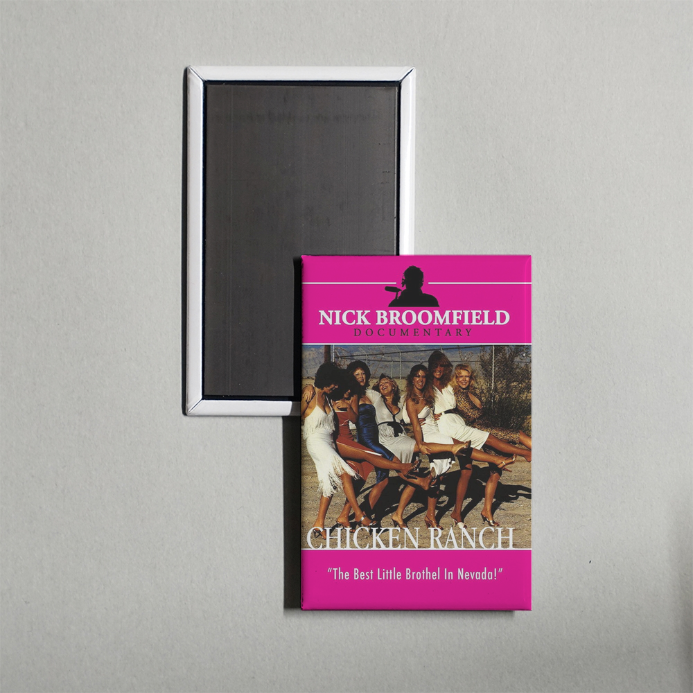 Chicken Ranch Mini Movie Fridge Magnet