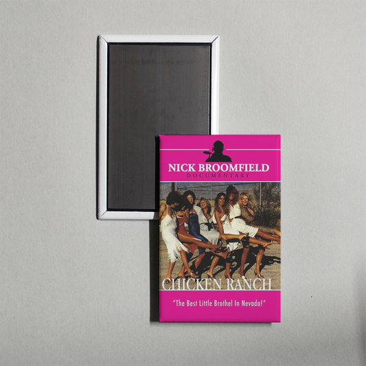 Chicken Ranch Mini Movie Fridge Magnet