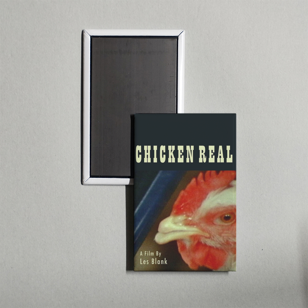 Chicken Real Mini Movie Fridge Magnet