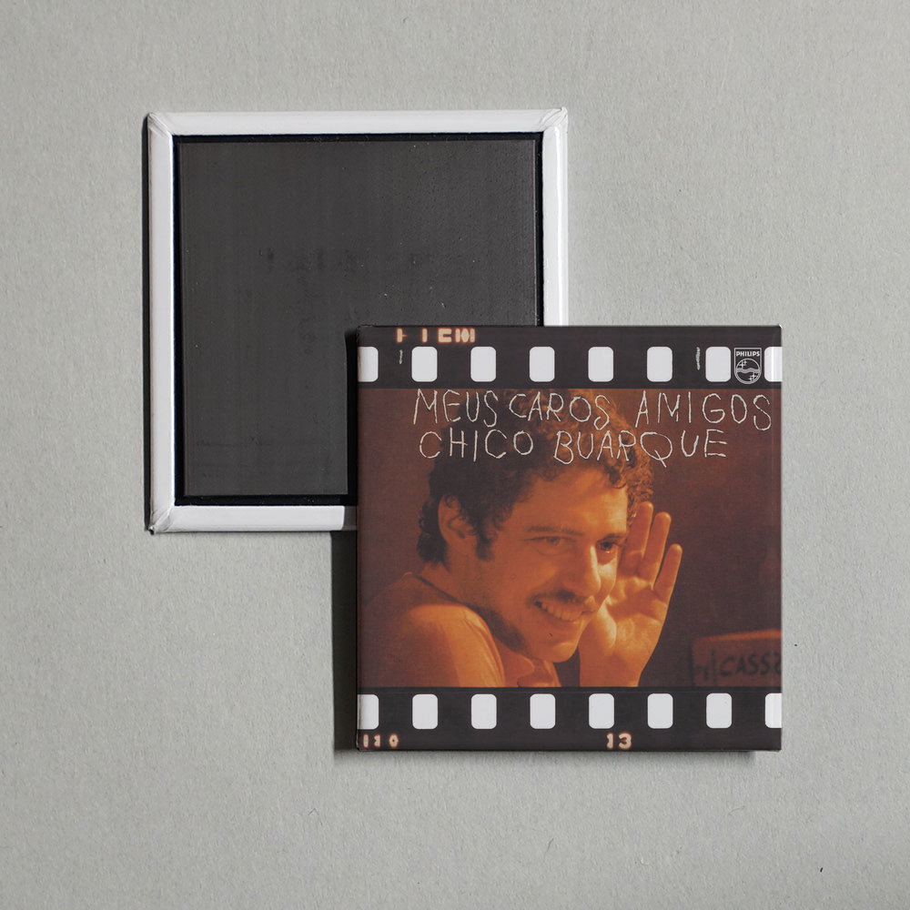 Chico Buarque - Meus Caros Amigos Album Cover Fridge Magnet