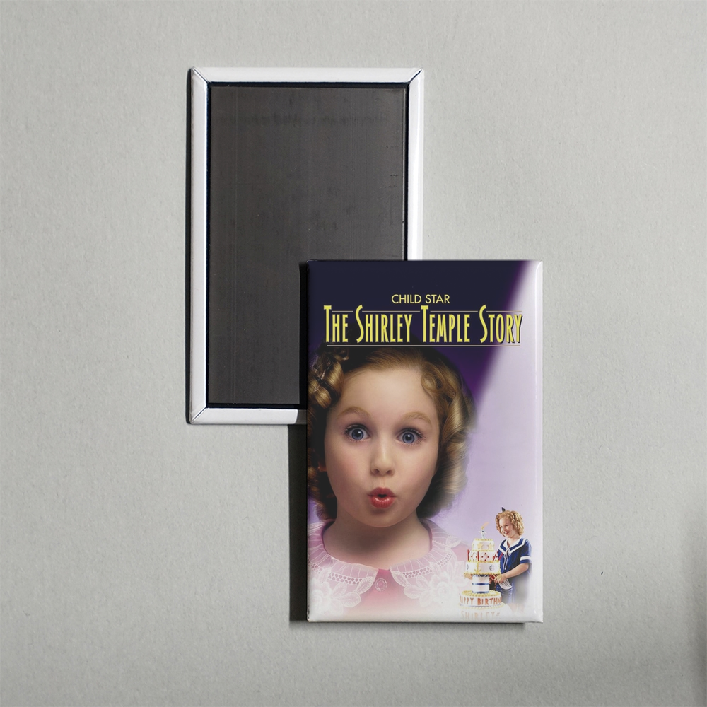 Child Star The Shirley Temple Story Mini Movie Fridge Magnet