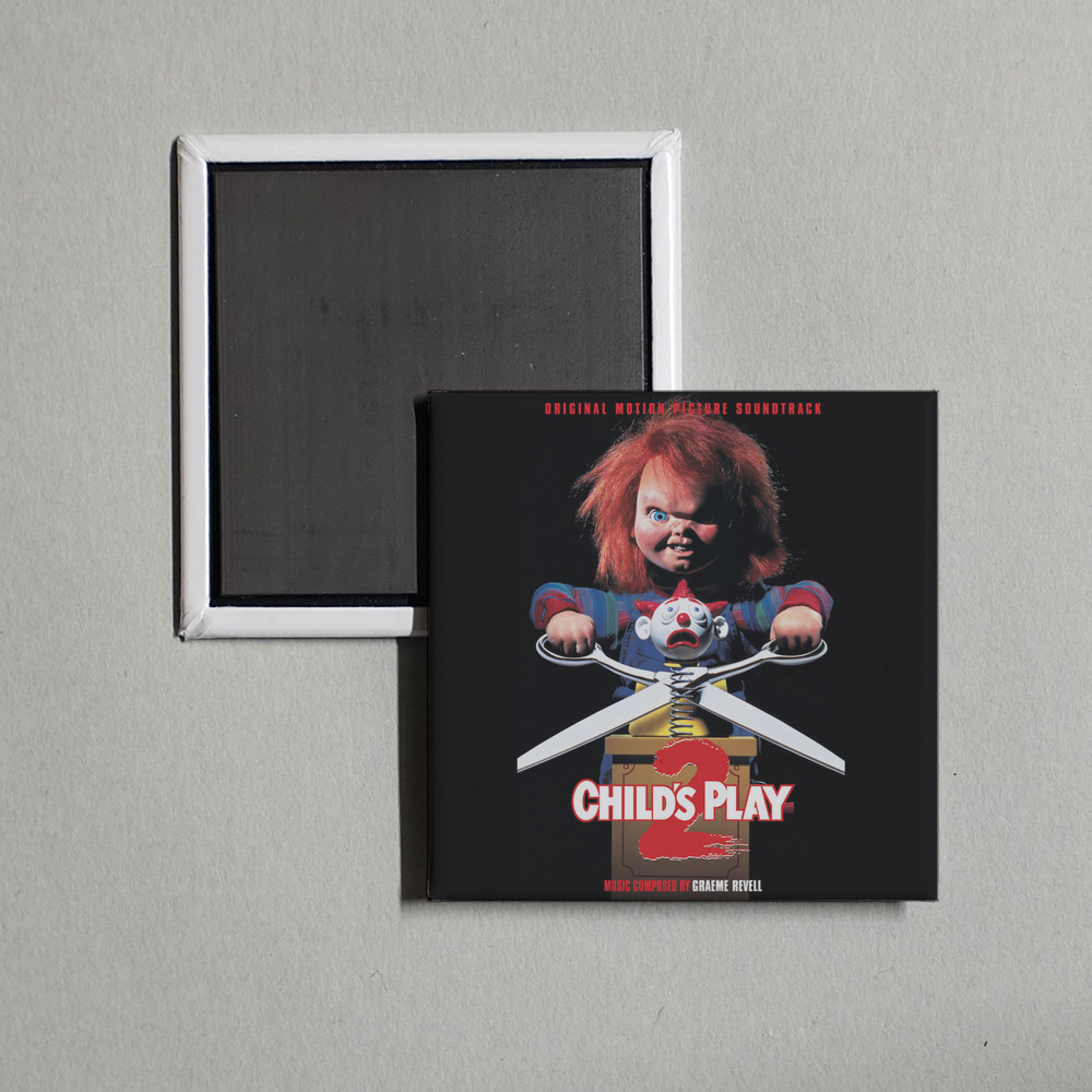 Child's Play 2 Soundtrack Album Cover Fridge Magnet
