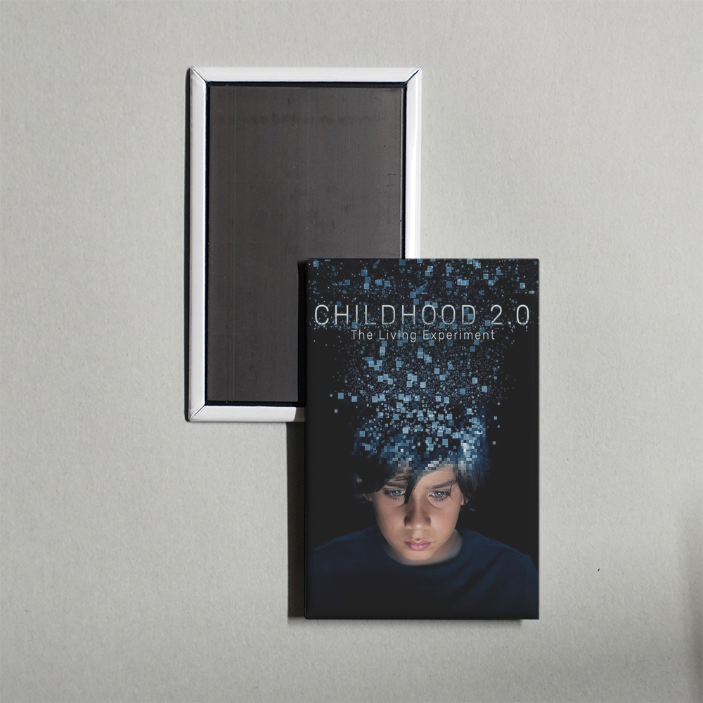 Childhood 2.0 Mini Movie Fridge Magnet