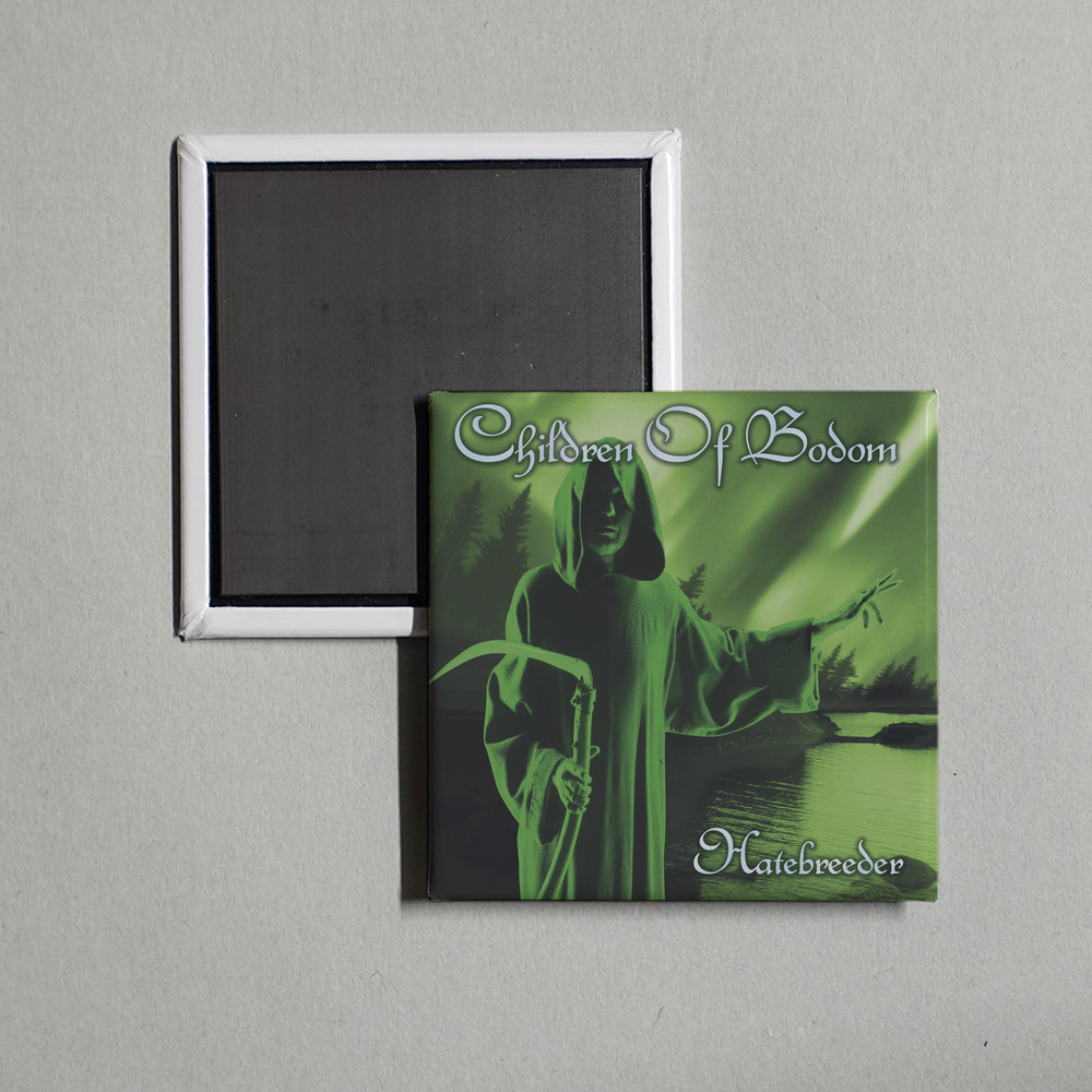 Children Of Bodom - Hatebreeder Album Cover Fridge Magnet