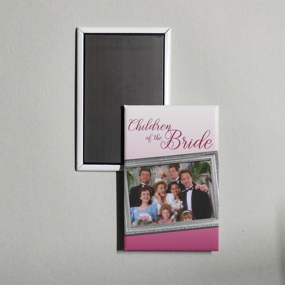 Children of the Bride Mini Movie Fridge Magnet