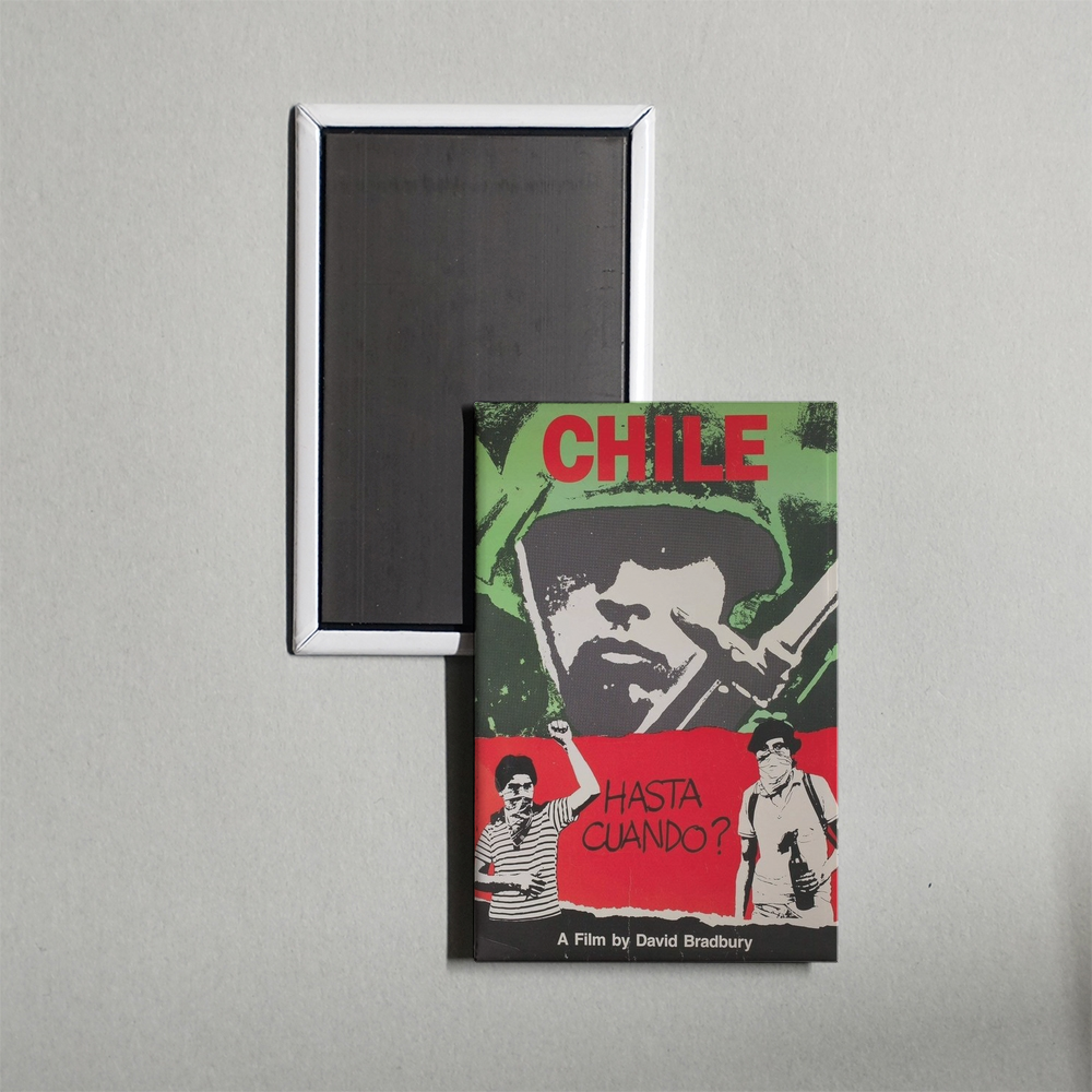 Chile Hasta Cuando Mini Movie Fridge Magnet