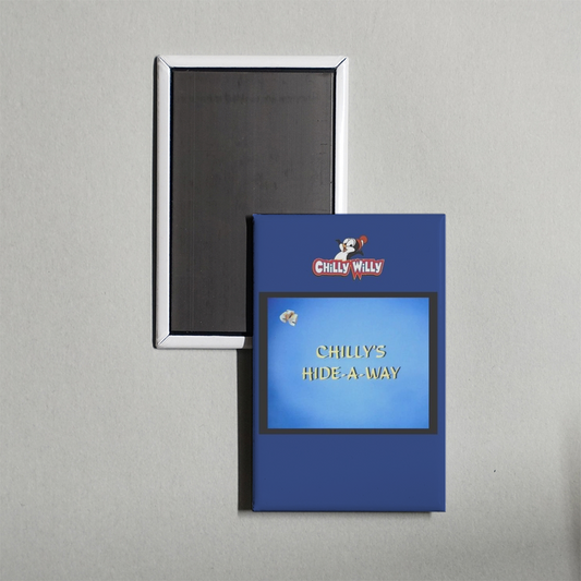 Chilly's Hide-a-Way Mini Movie Fridge Magnet