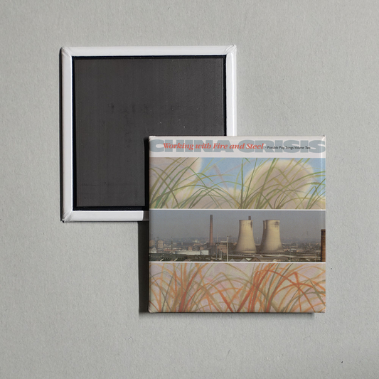 China Crisis - Working With Fire And Steel Album Cover Fridge Magnet