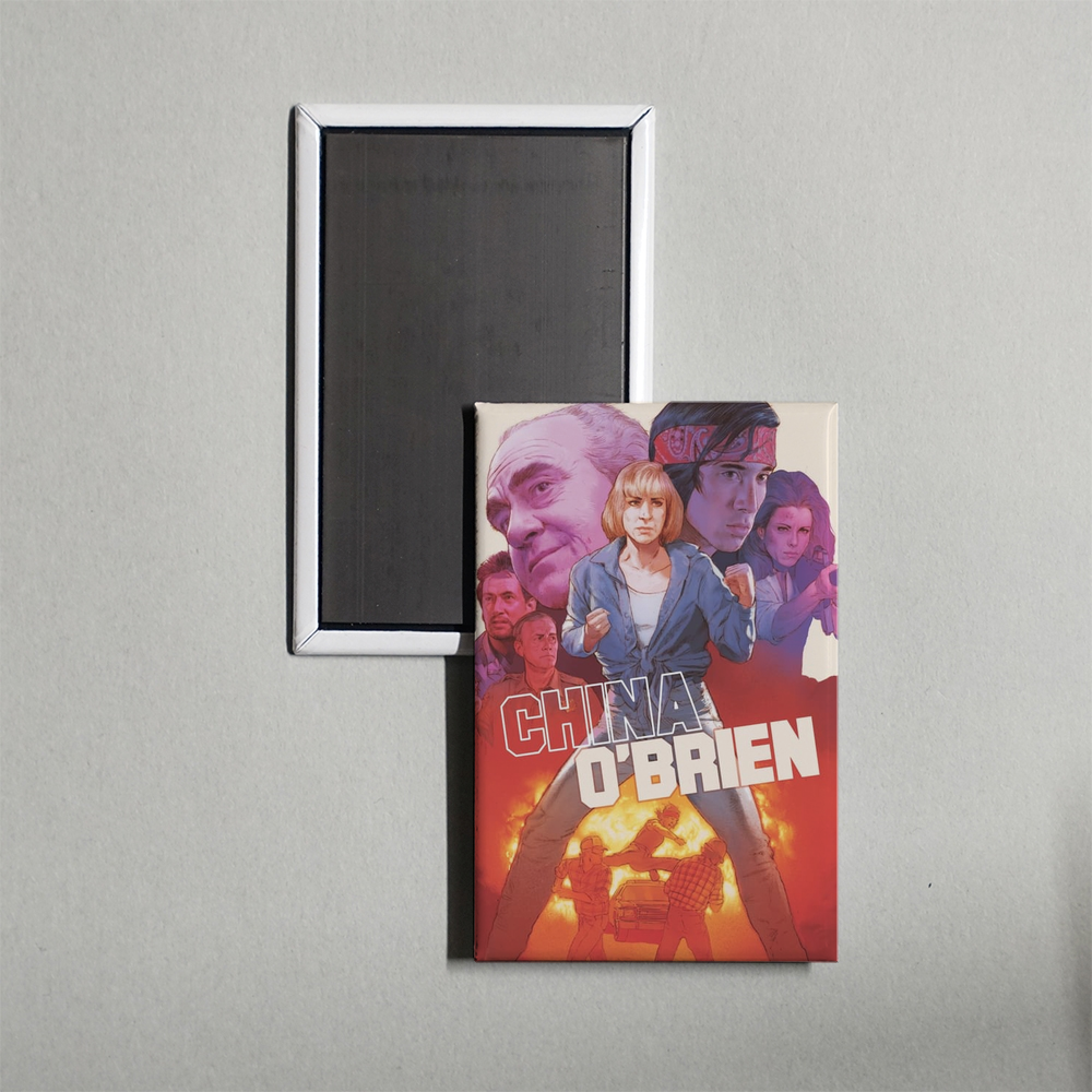 China O'Brien Mini Movie Fridge Magnet