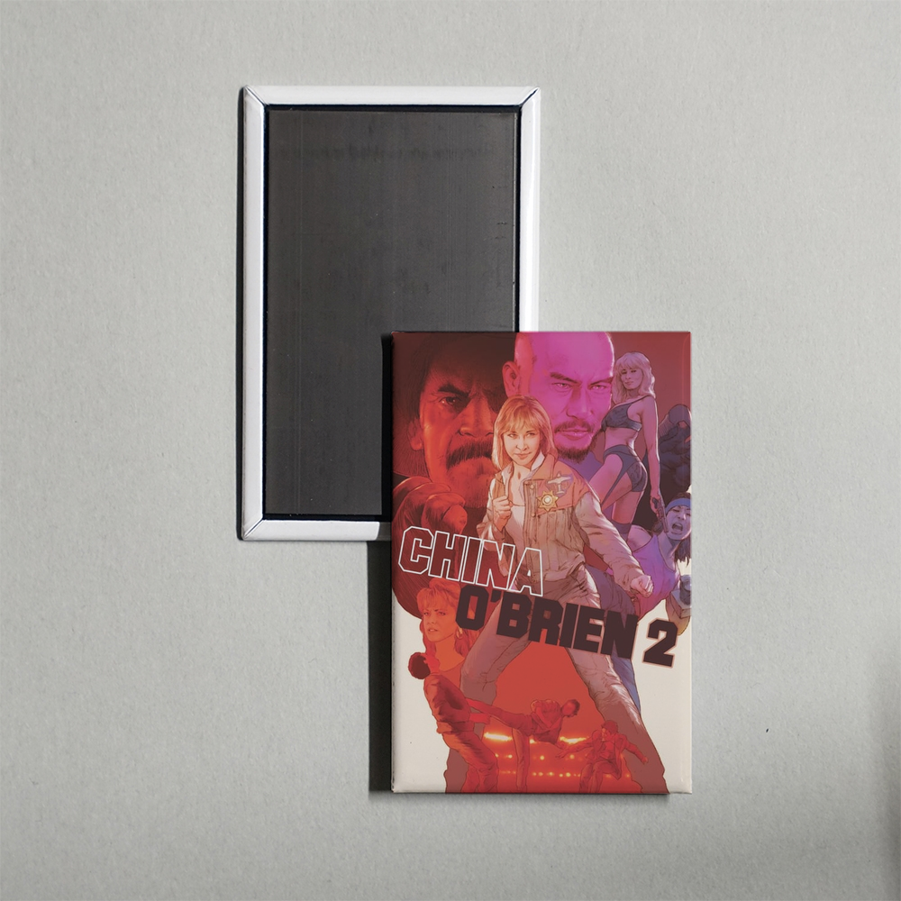 China O'Brien II Mini Movie Fridge Magnet