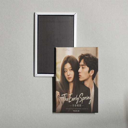 Chinese Drama (2026) The Early Spring TV Show Mini Fridge Magnet