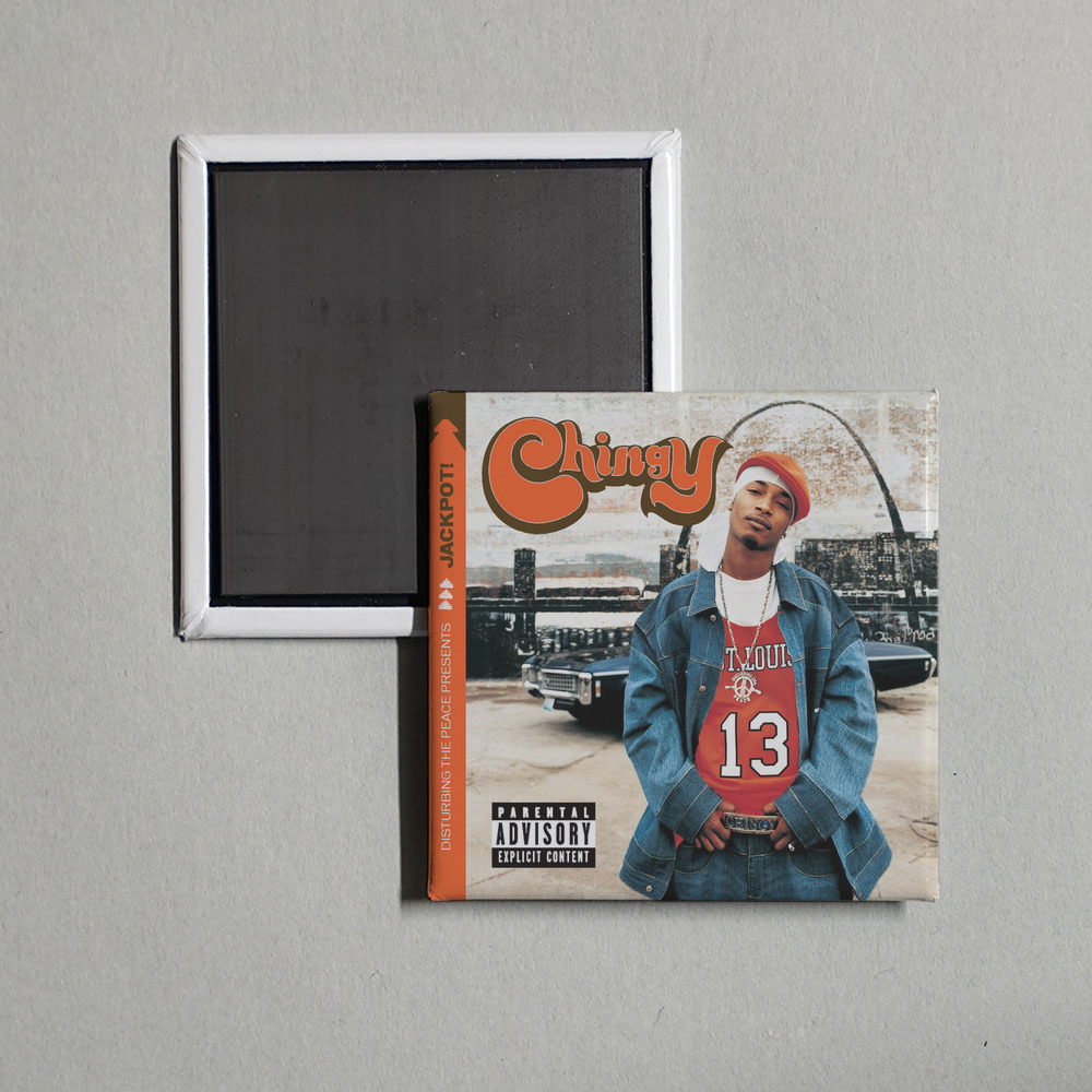 Chingy - Jackpot Album Cover Fridge Magnet
