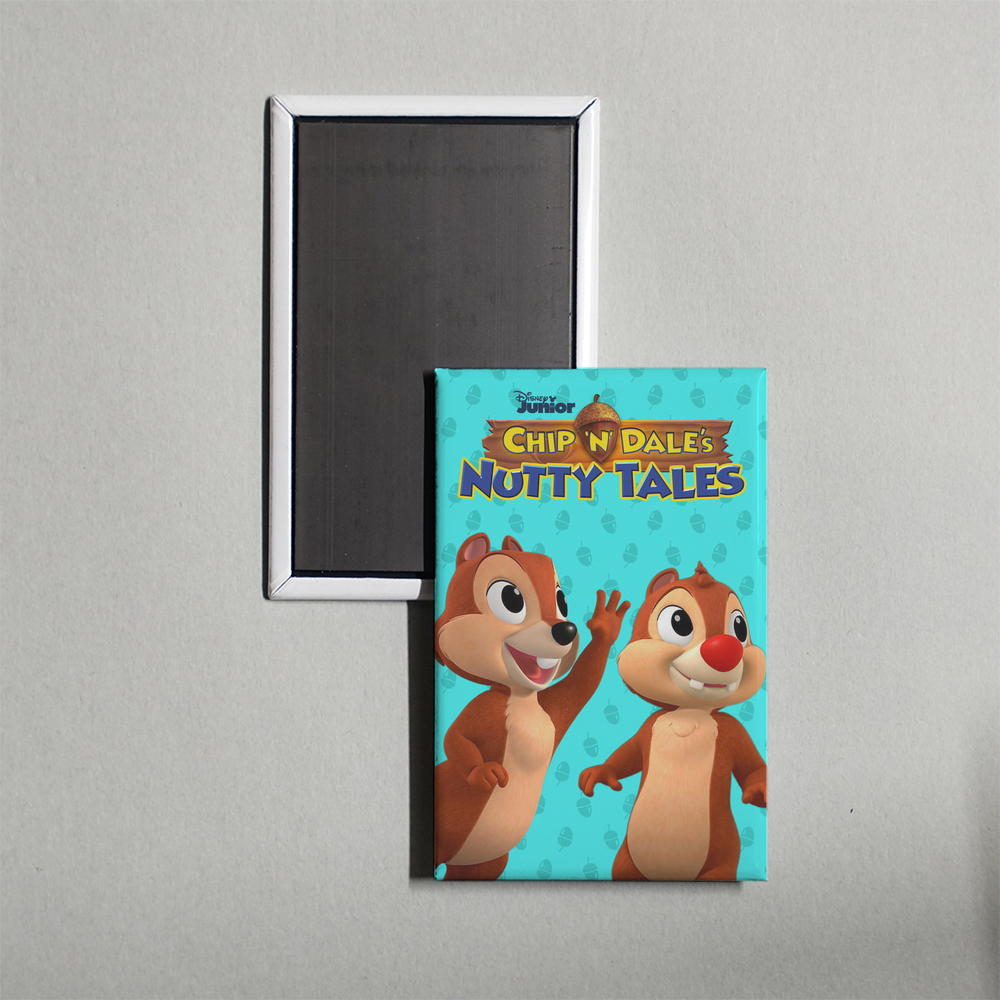 Chip 'n Dale's Nutty Tales TV Show Fridge Magnet