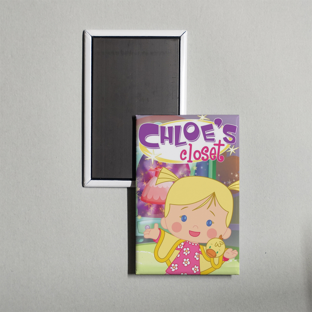 Chloe's Closet TV Show Fridge Magnet