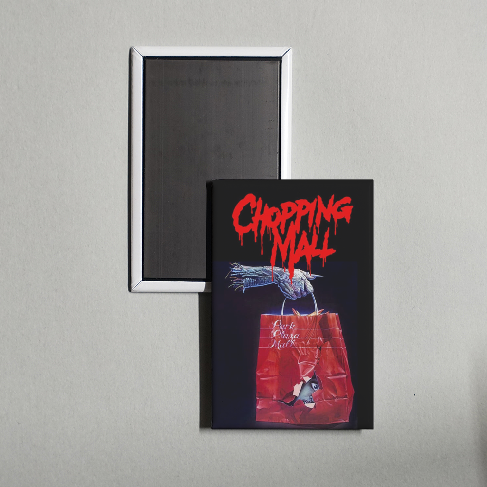 Chopping Mall Mini Movie Fridge Magnet
