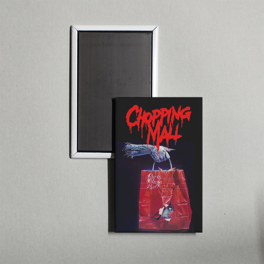Chopping Mall Mini Movie Fridge Magnet
