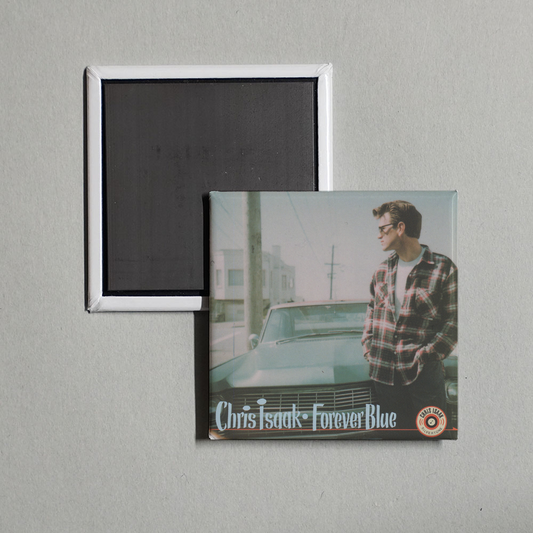 Chris Isaak - Forever Blue Album Cover Fridge Magnet