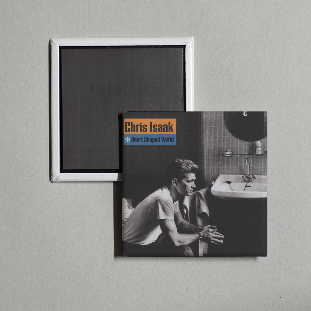 Chris Isaak - Heart Shaped World Album Cover Fridge Magnet