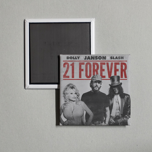Chris Janson - 21 Forever Album Cover Fridge Magnet