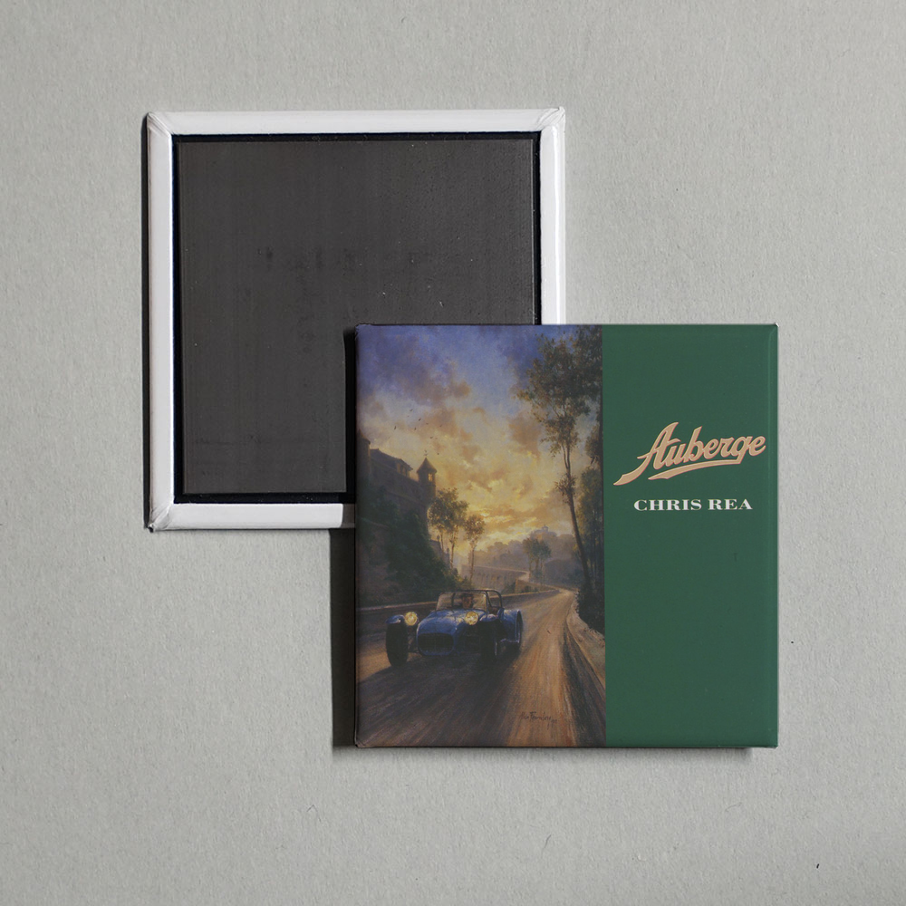 Chris Rea - Auberge Album Cover Fridge Magnet
