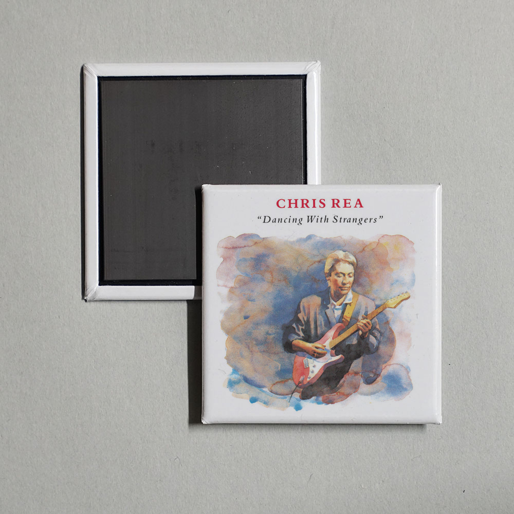 Chris Rea - Dancing with Strangers Album Cover Fridge Magnet