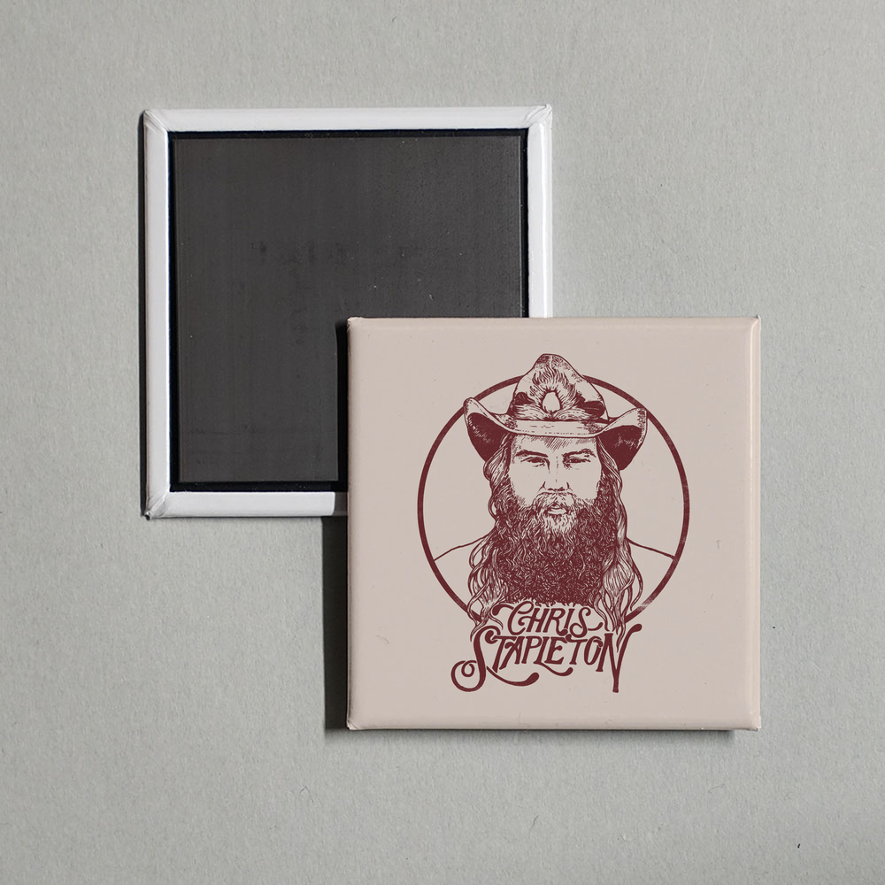 Chris Stapleton - From A Room Volume 1 Album Cover Fridge Magnet