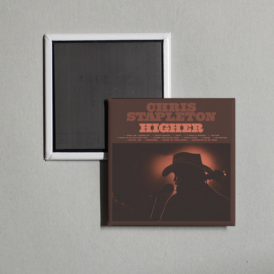 Chris Stapleton - Higher Album Cover Fridge Magnet