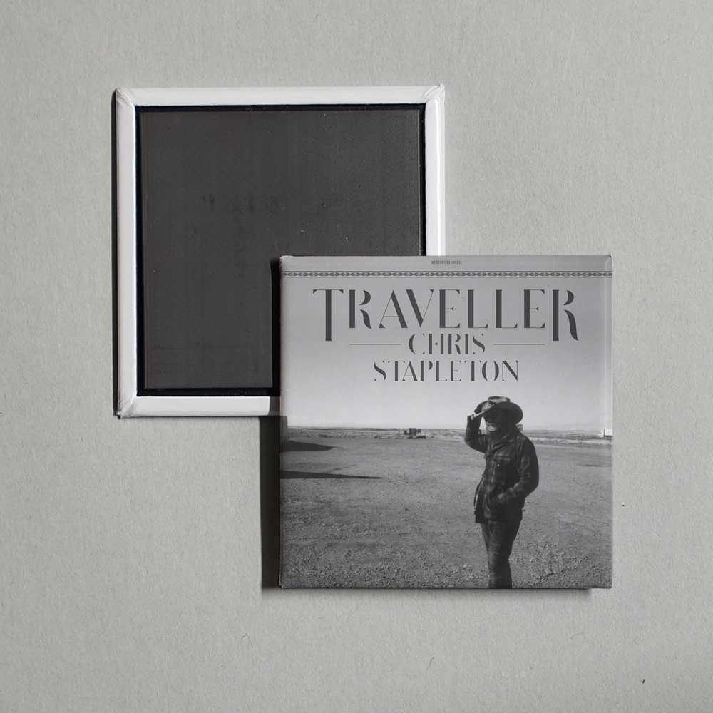 Chris Stapleton - Traveller Album Cover Fridge Magnet
