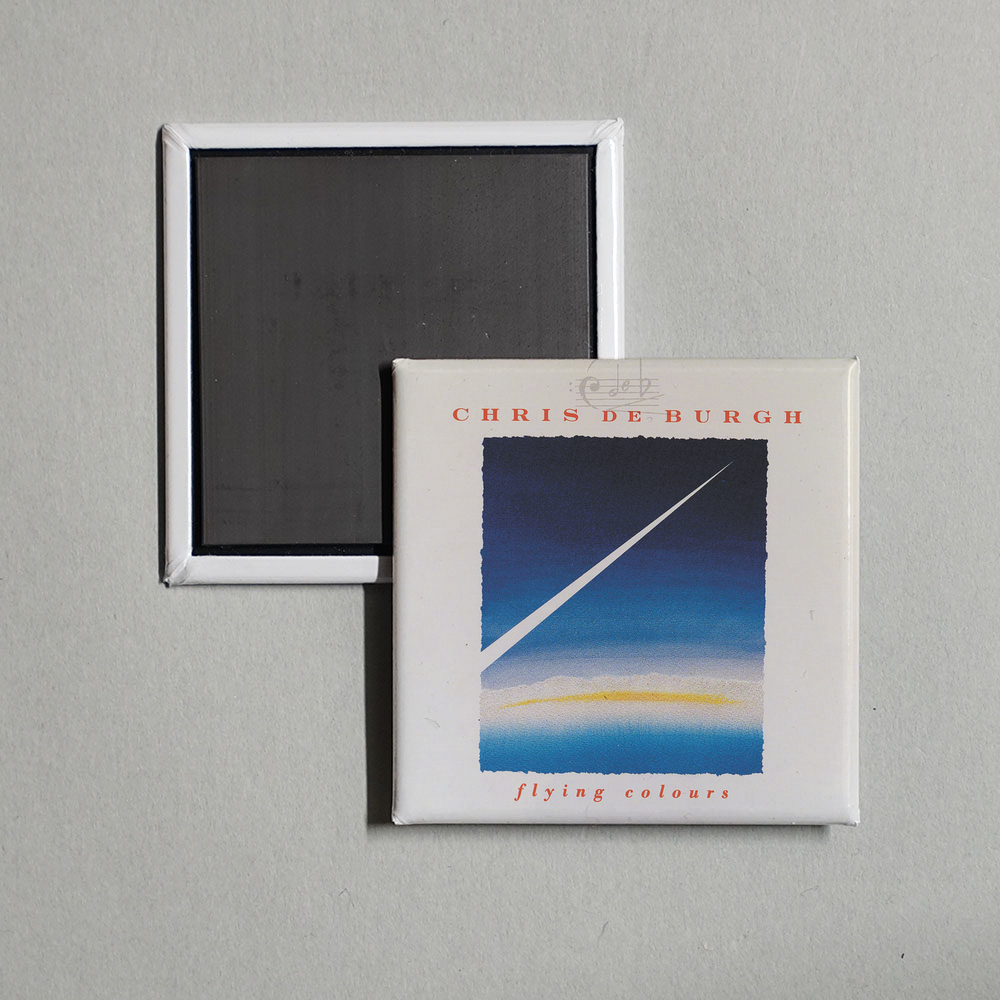 Chris de Burgh - Flying Colours Album Cover Fridge Magnet