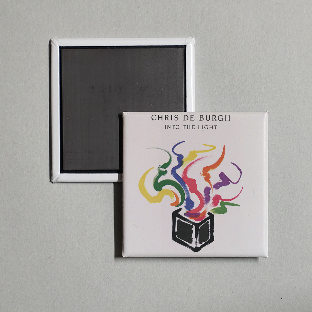 Chris de Burgh - Into The Light (Reissue) Album Cover Fridge Magnet