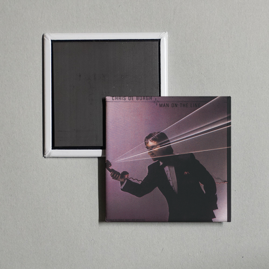 Chris de Burgh - Man On The Line Album Cover Fridge Magnet
