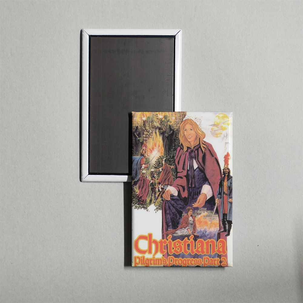 Christiana Mini Movie Fridge Magnet
