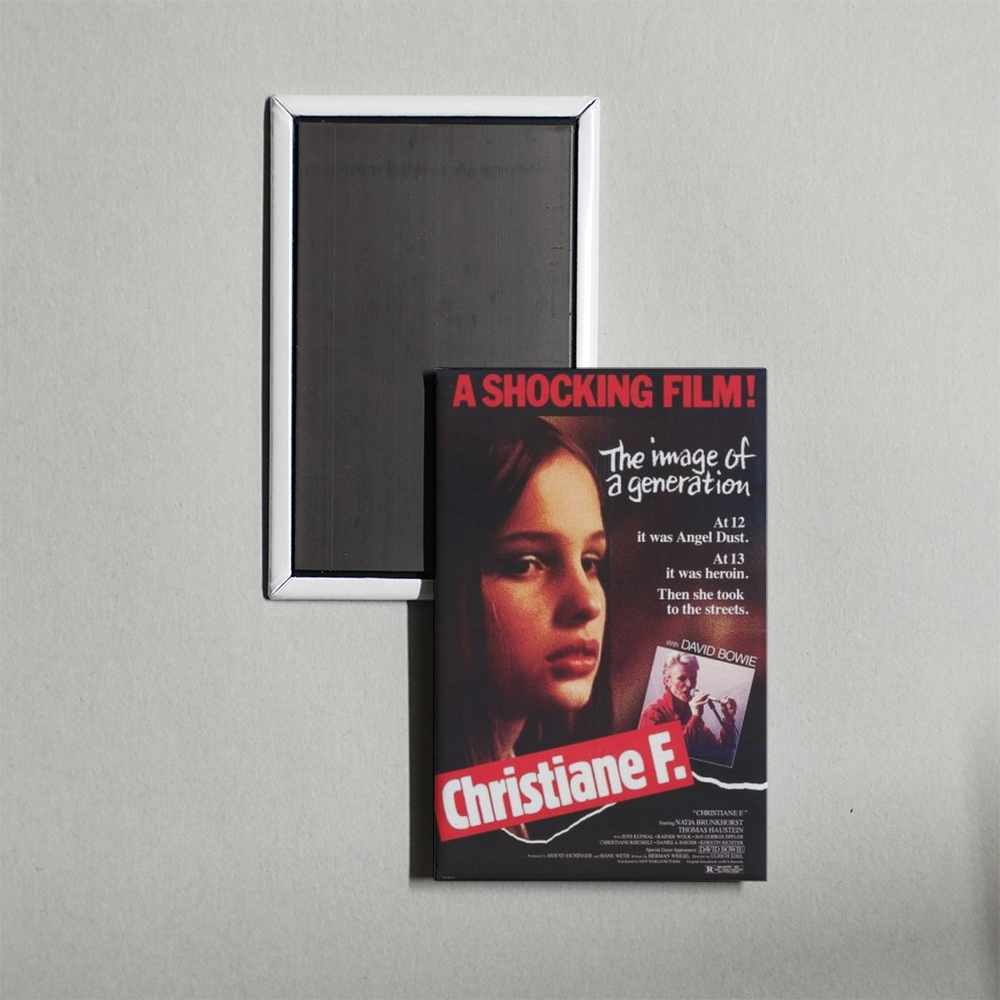 Christiane F. Mini Movie Fridge Magnet