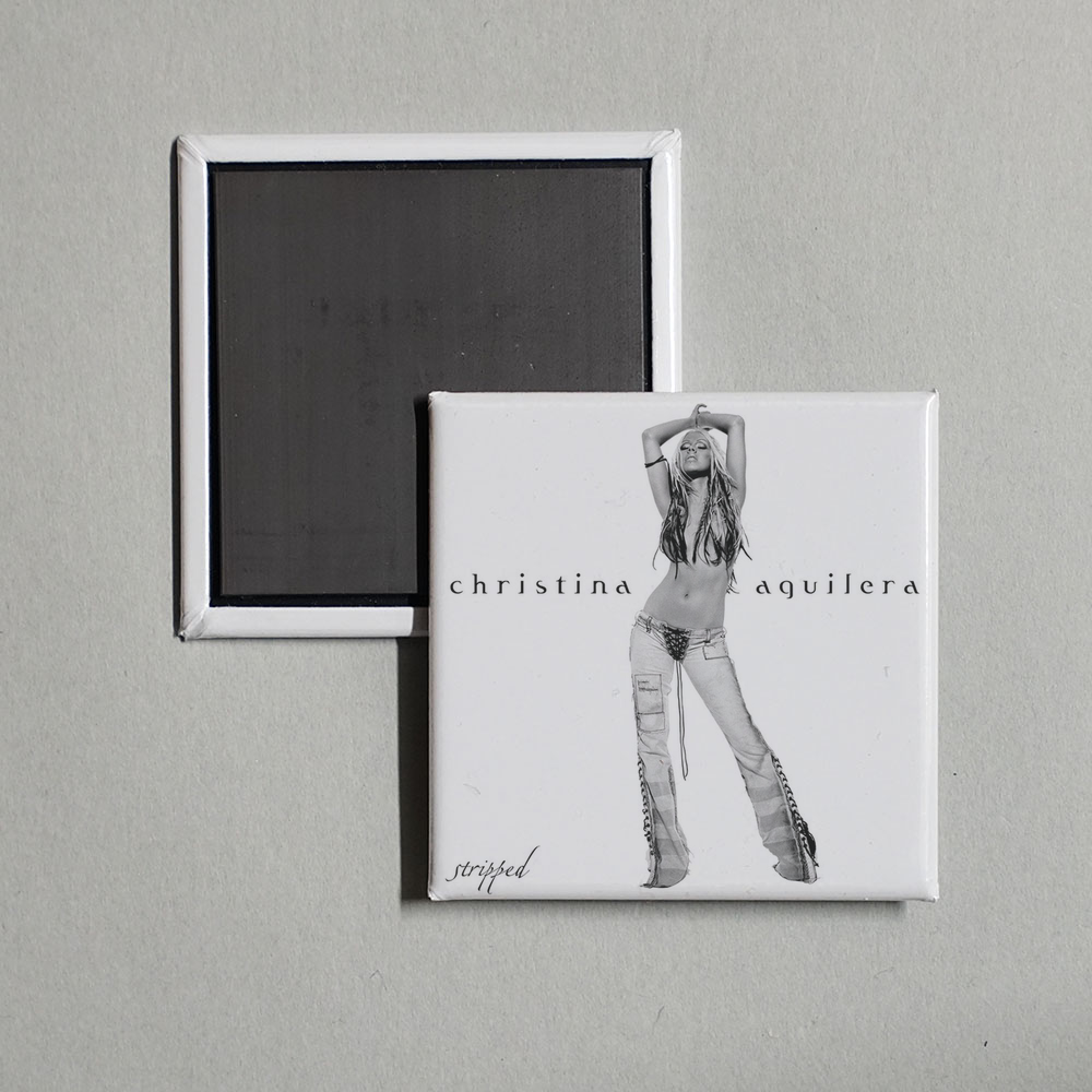 Christina Aguilera - Stripped Album Cover Fridge Magnet