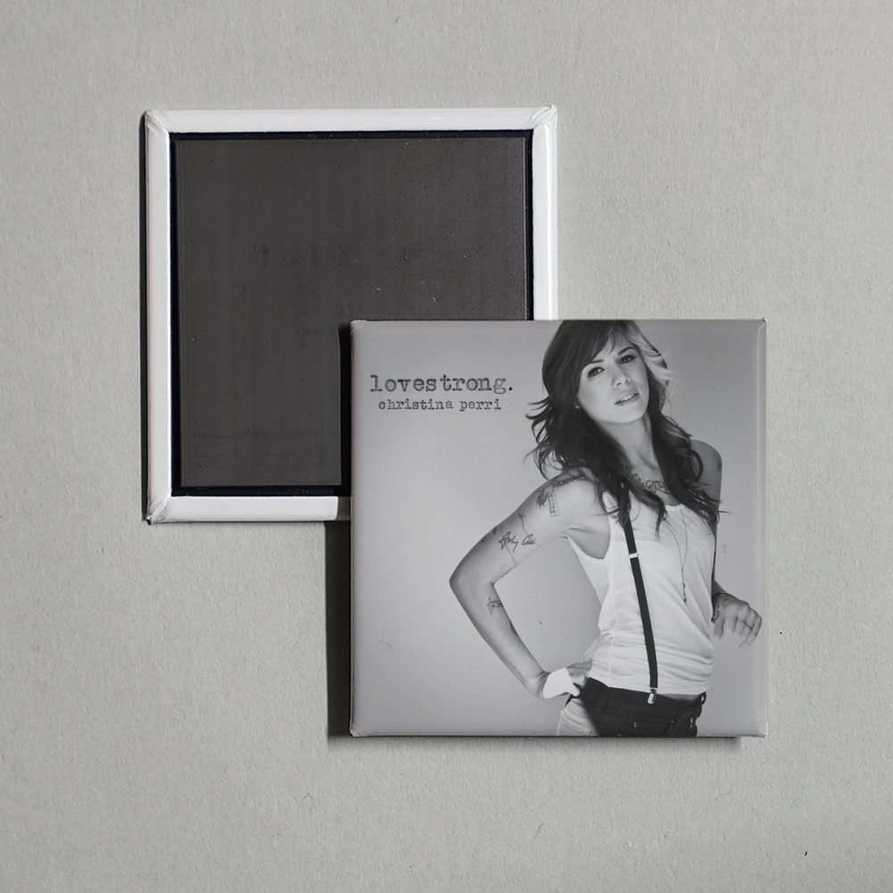 Christina Perri - lovestrong. Album Cover Fridge Magnet