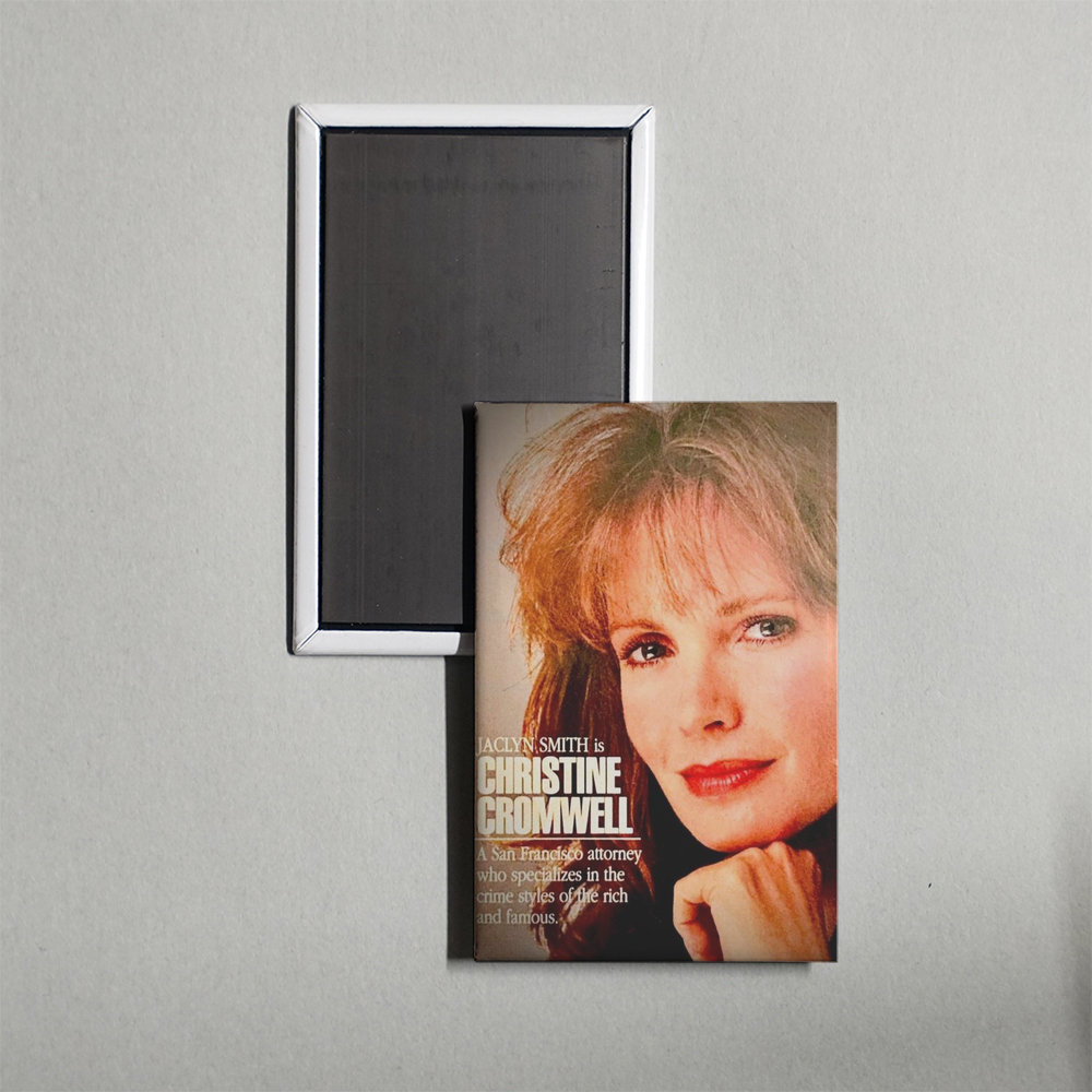 Christine Cromwell TV Show Fridge Magnet