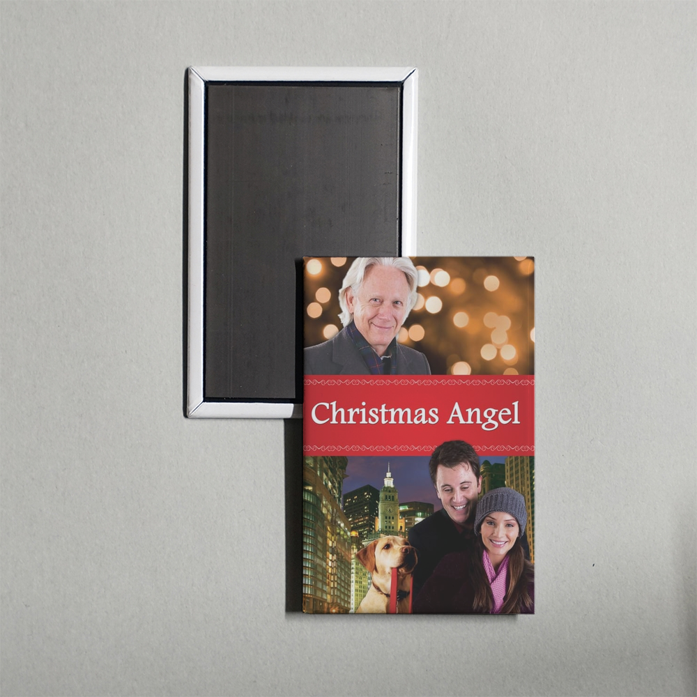 Christmas Angel Mini Movie Fridge Magnet