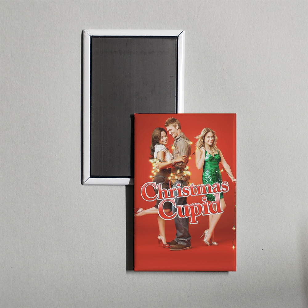 Christmas Cupid Mini Movie Fridge Magnet