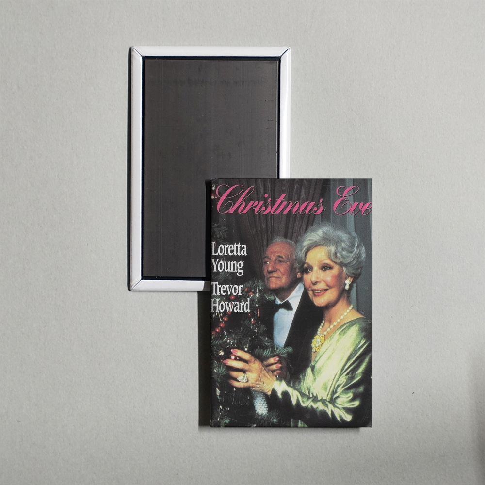 Christmas Eve Mini Movie Fridge Magnet