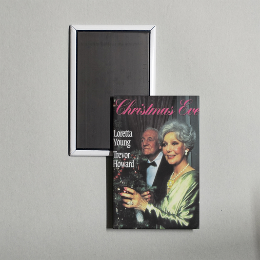 Christmas Eve Mini Movie Fridge Magnet