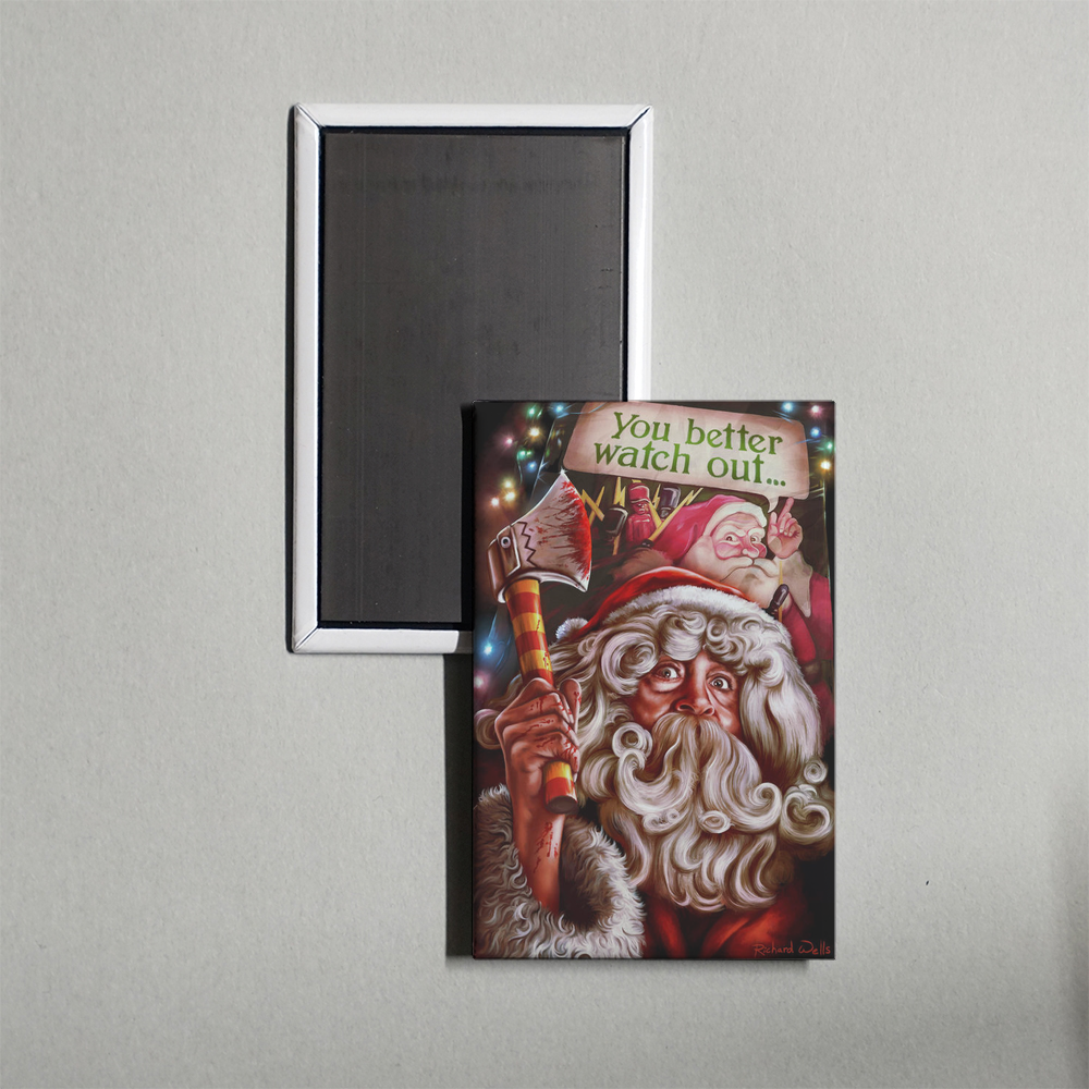 Christmas Evil Mini Movie Fridge Magnet