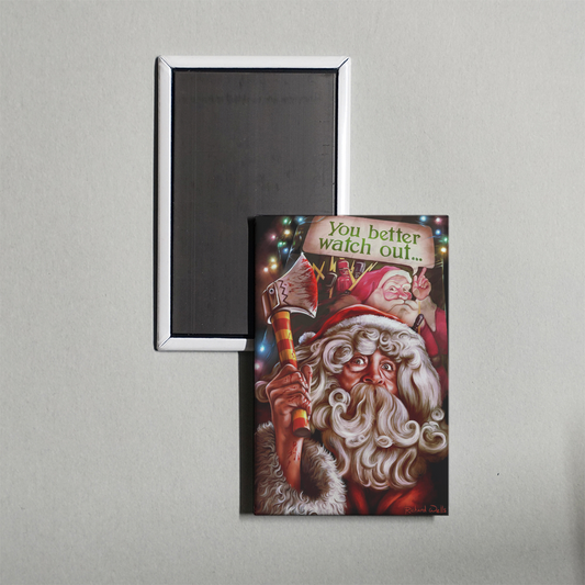 Christmas Evil Mini Movie Fridge Magnet