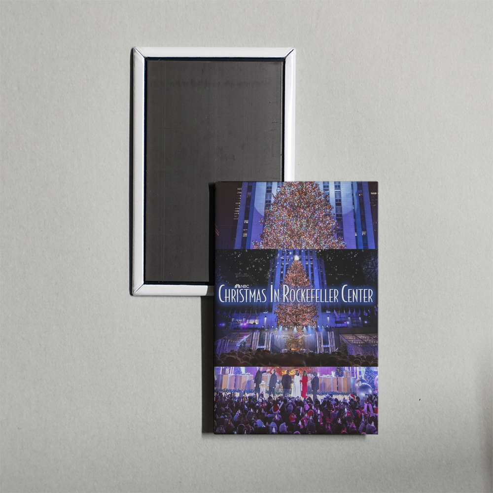 Christmas In Rockefeller Center TV Show Fridge Magnet