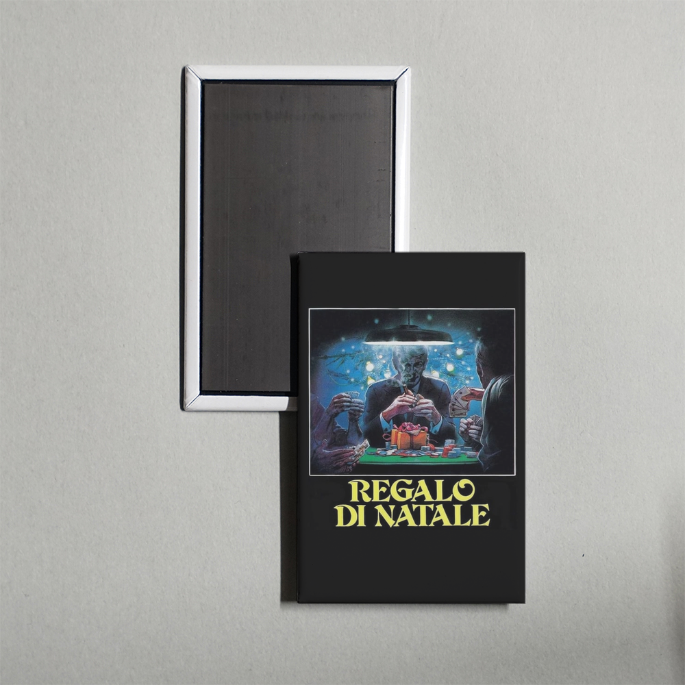 Christmas Present Mini Movie Fridge Magnet