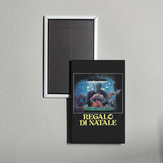 Christmas Present Mini Movie Fridge Magnet