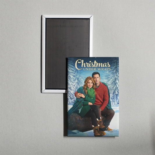 Christmas Under Wraps Mini Movie Fridge Magnet